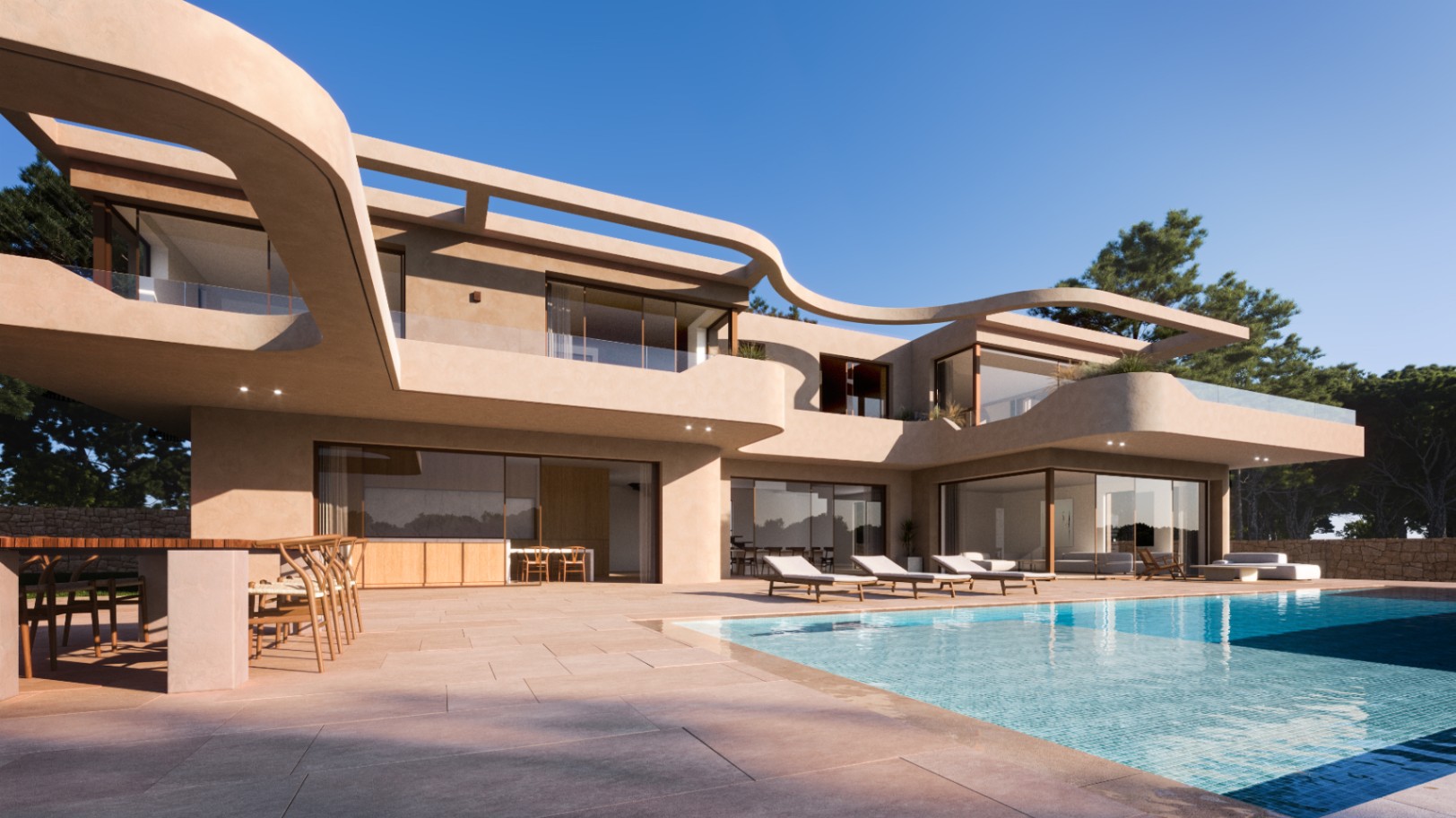 CBHN1018 - Villa de Luxe avec Vue sur Mer à Vendre à Jávea – Architecture Exclusive et Piscine Privée