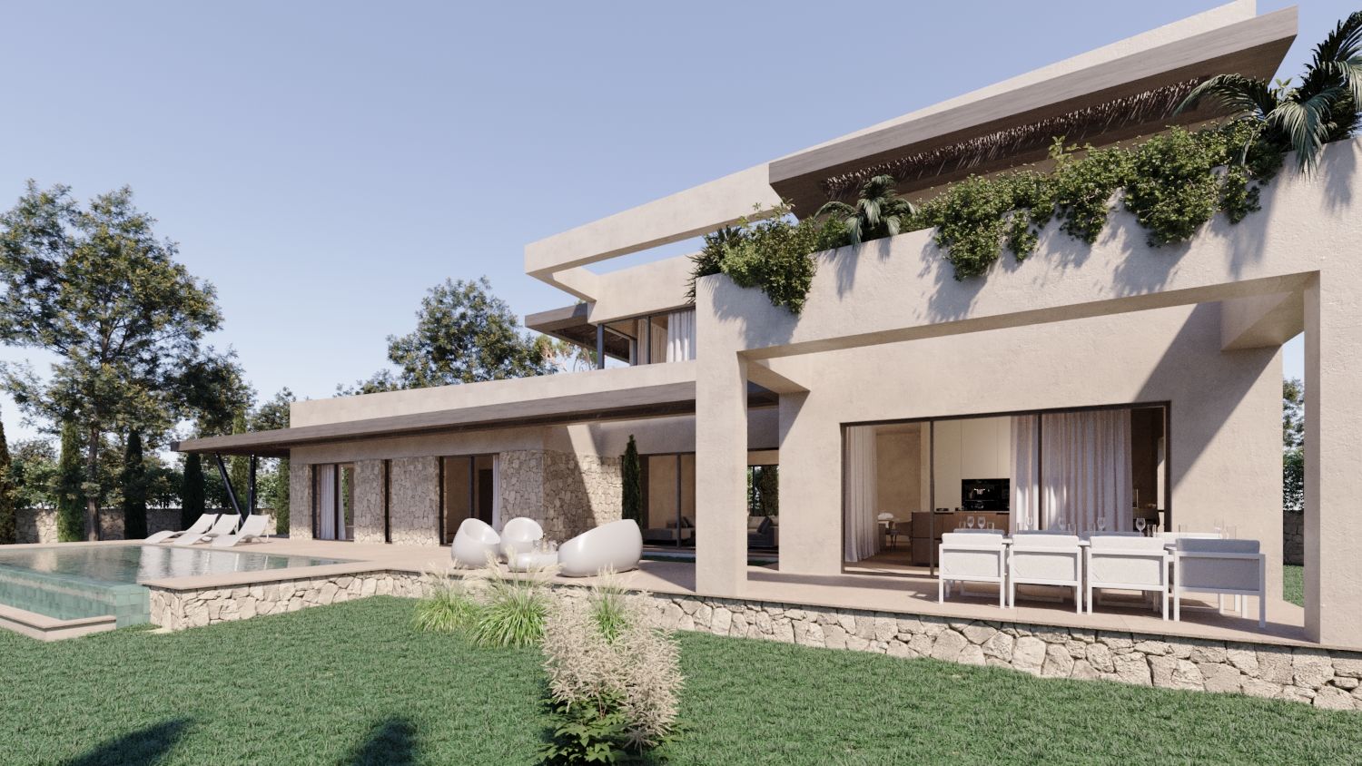 CBHN1020 - Villa moderne de luxe à Jávea près de la plage de l'Arenal avec jardin et piscine privée.
