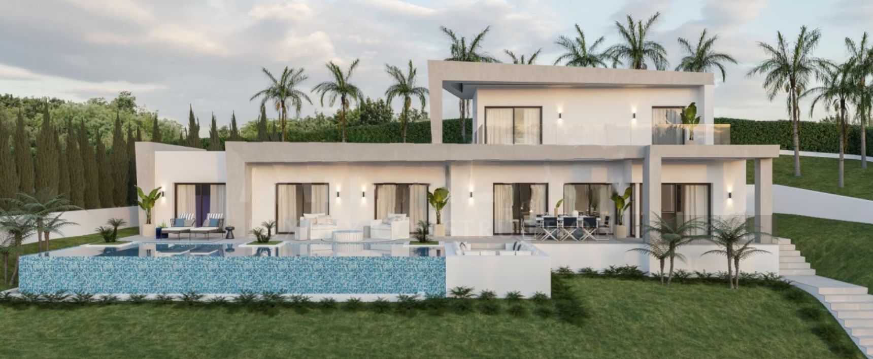 Exclusive modern villa with garden and private pool in Monte Olimpo, Jávea