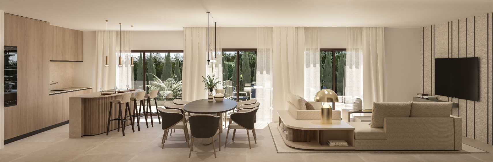 Exclusive modern villa with garden and private pool in Monte Olimpo, Jávea
