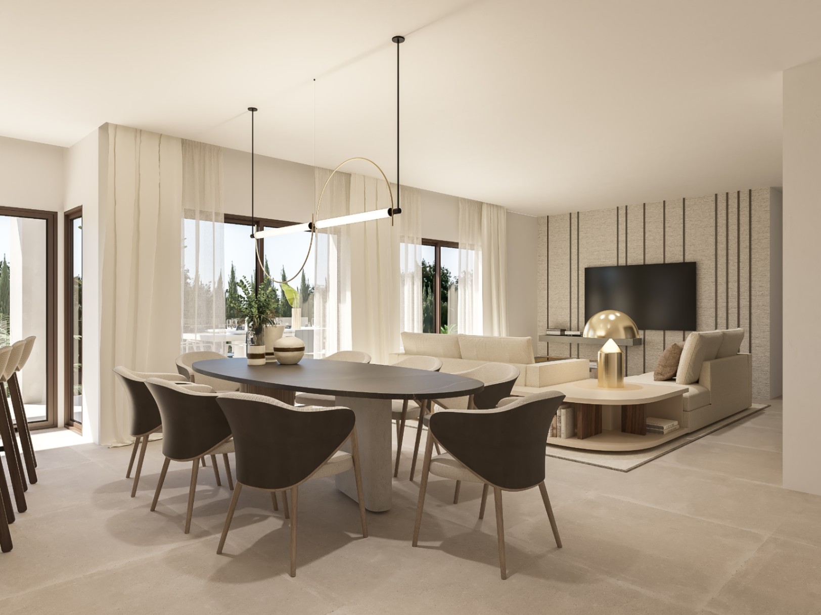 Exclusive modern villa with garden and private pool in Monte Olimpo, Jávea