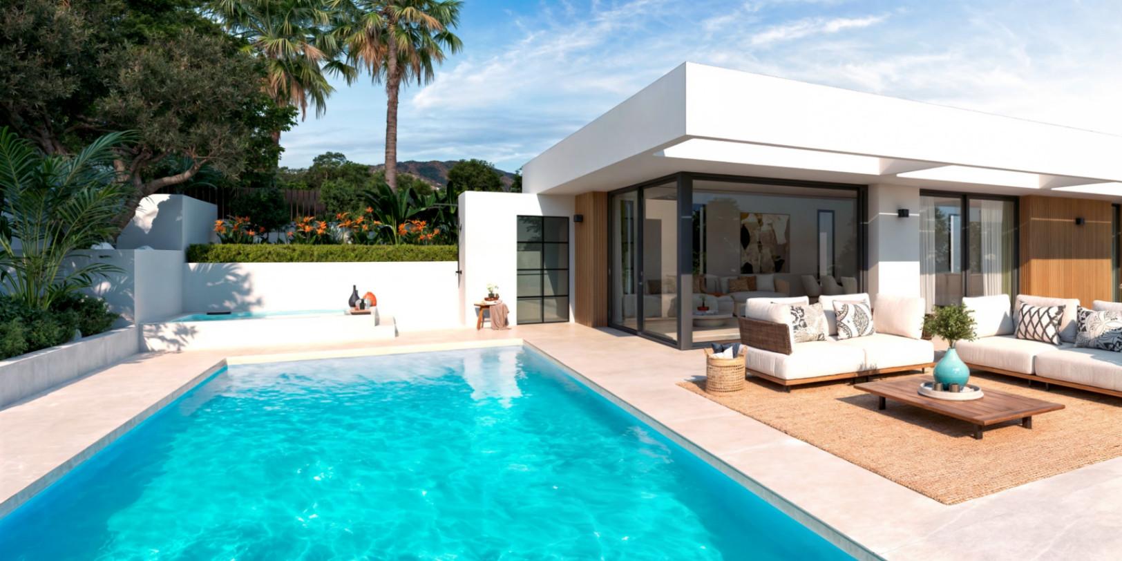 Villa exclusive à Calpe avec vue sur la mer depuis toutes les pièces et piscine privée.