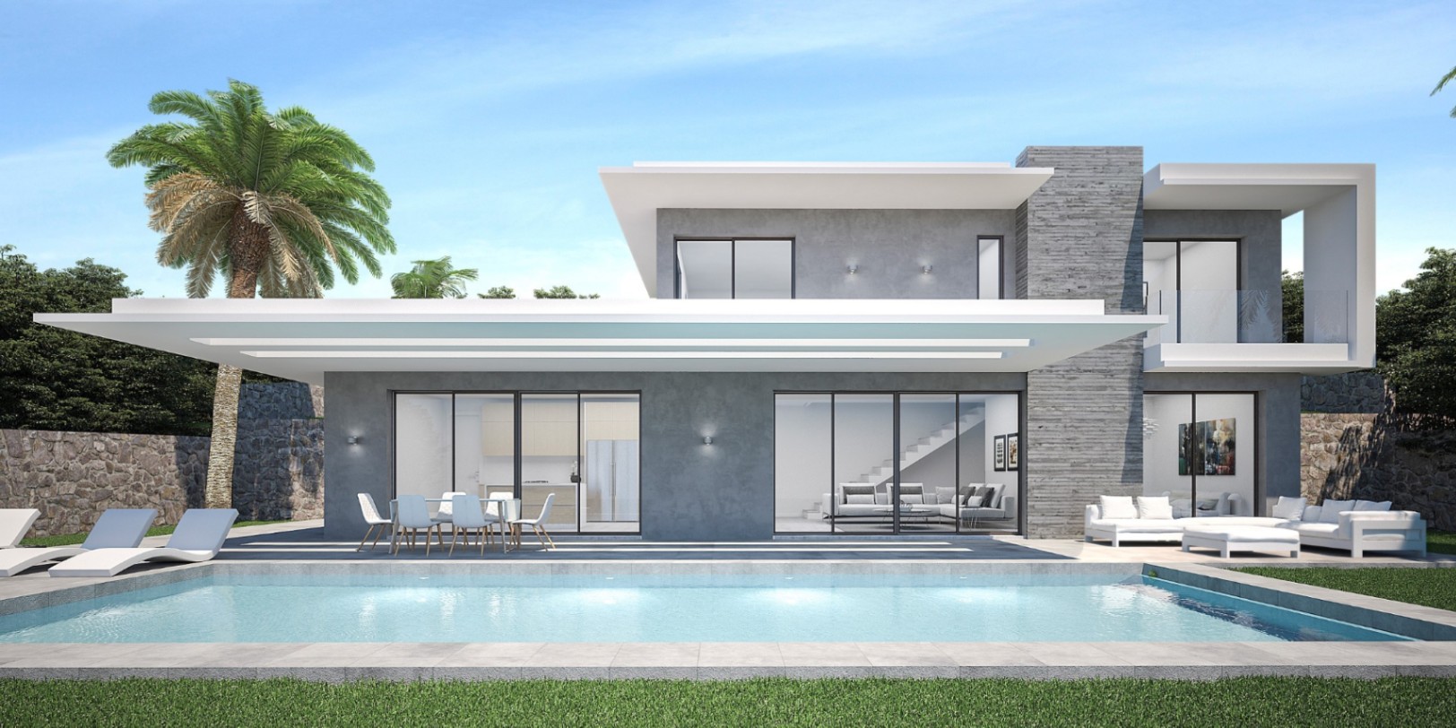 Villa moderne neuve avec piscine privée à Monte Olimpo, Jávea