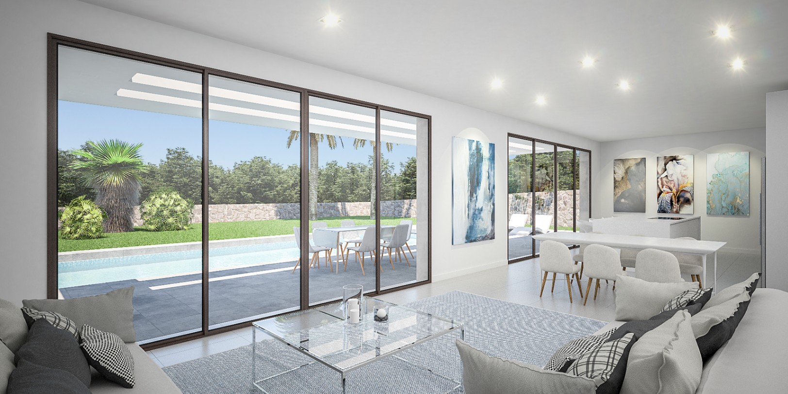 Villa moderne neuve avec piscine privée à Monte Olimpo, Jávea