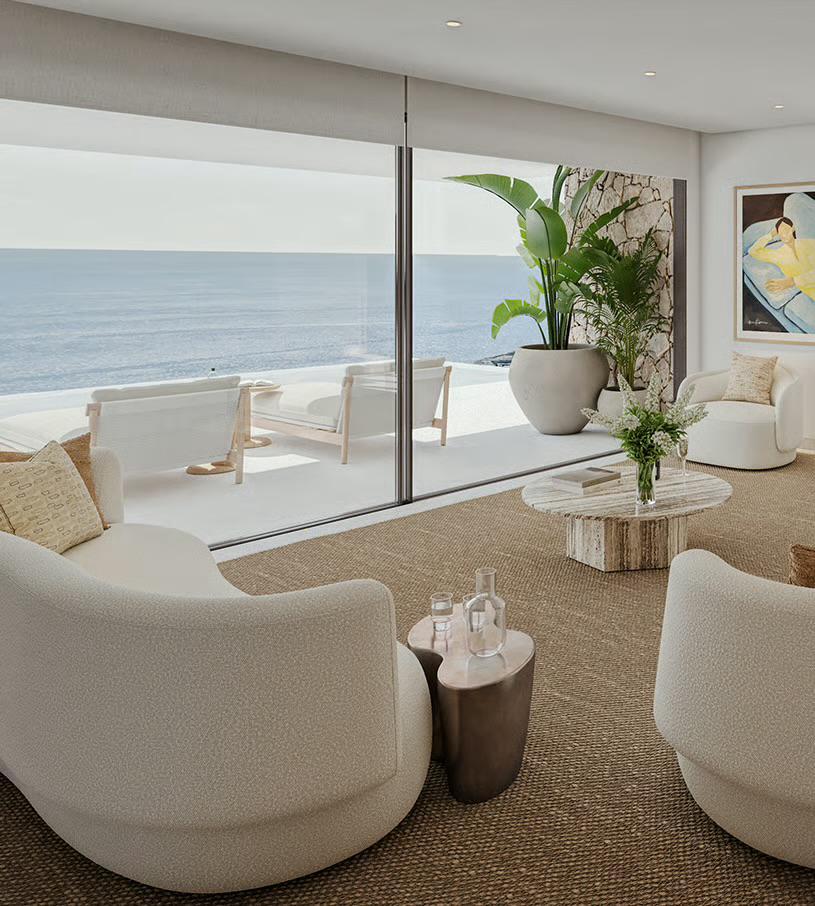 Villa contemporaine exclusive avec vue panoramique sur la mer Méditerranée de Moraira.