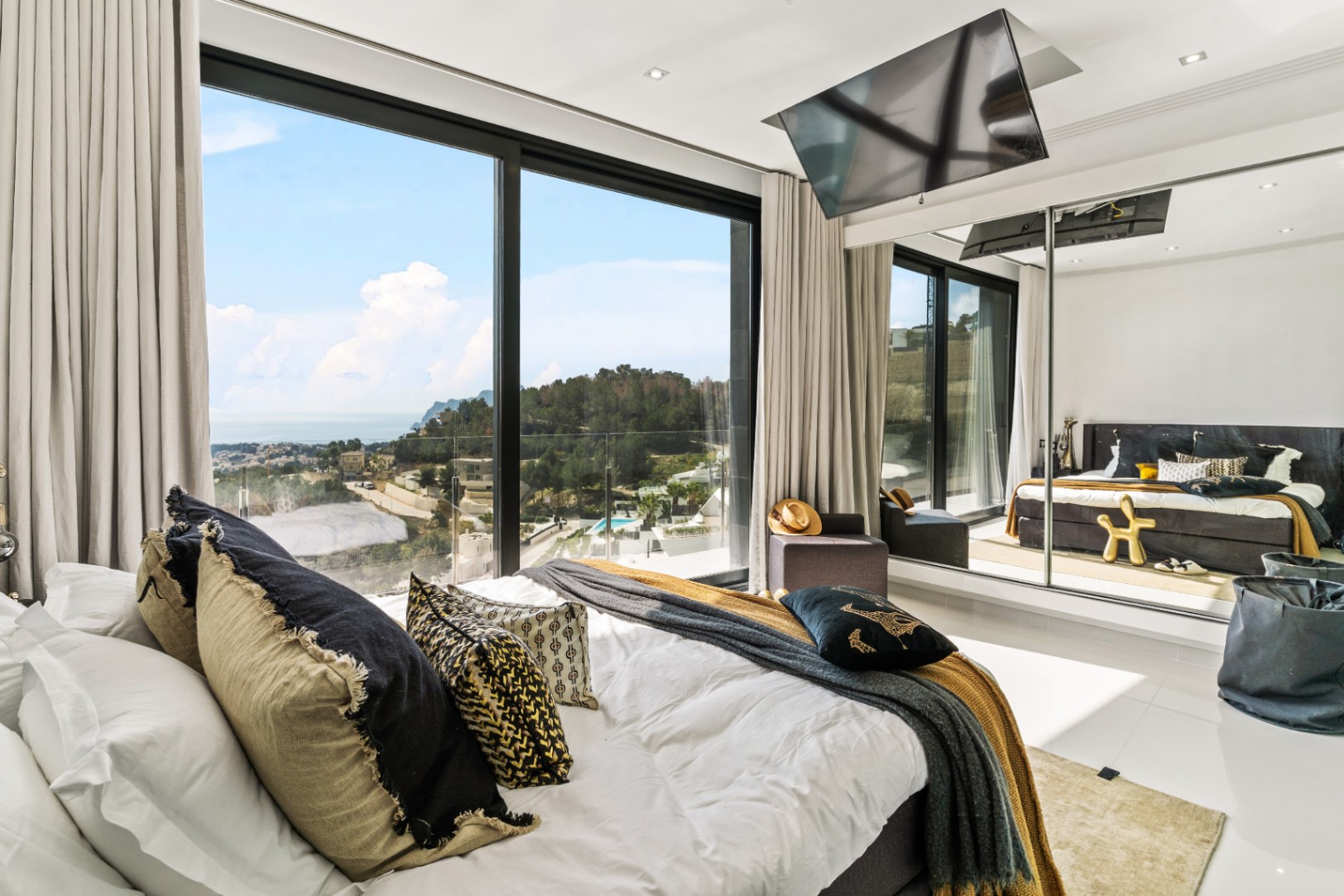 Luxe villa met panoramisch zeezicht in Benissa Costa – modern ontwerp, spa, infinity pool en maximaal comfort