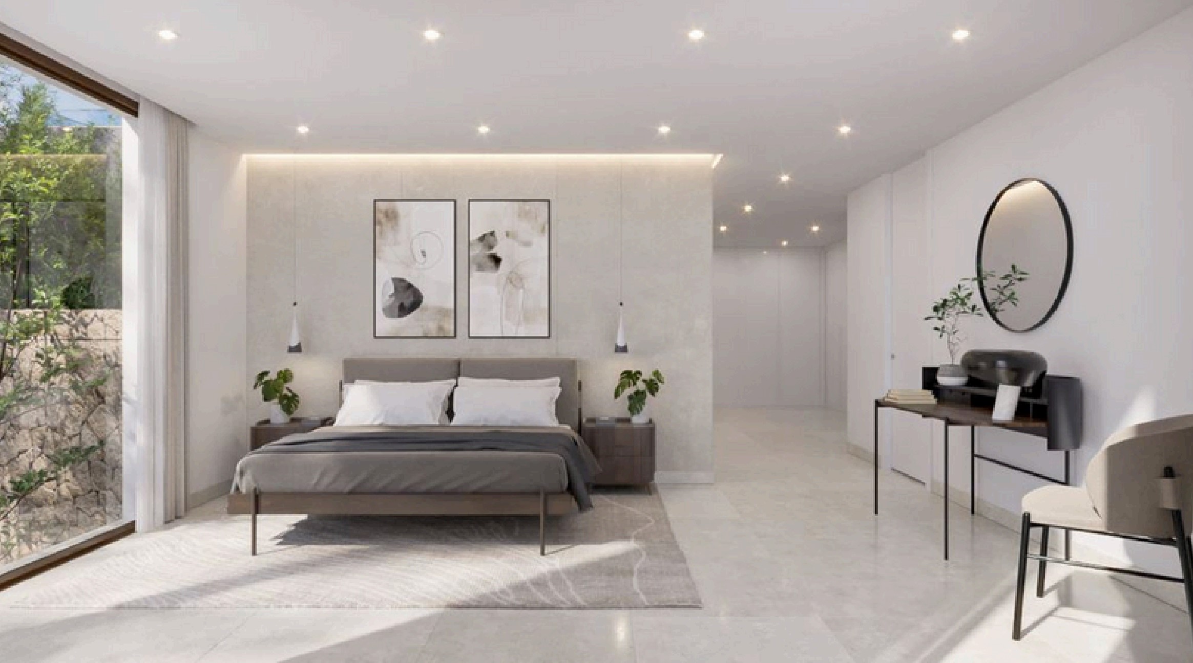 Moderne luxe villa in Las Rotas, Dénia - 5 suites, binnenhuis spa, bioscoop en uitzicht op zee en de Montgó