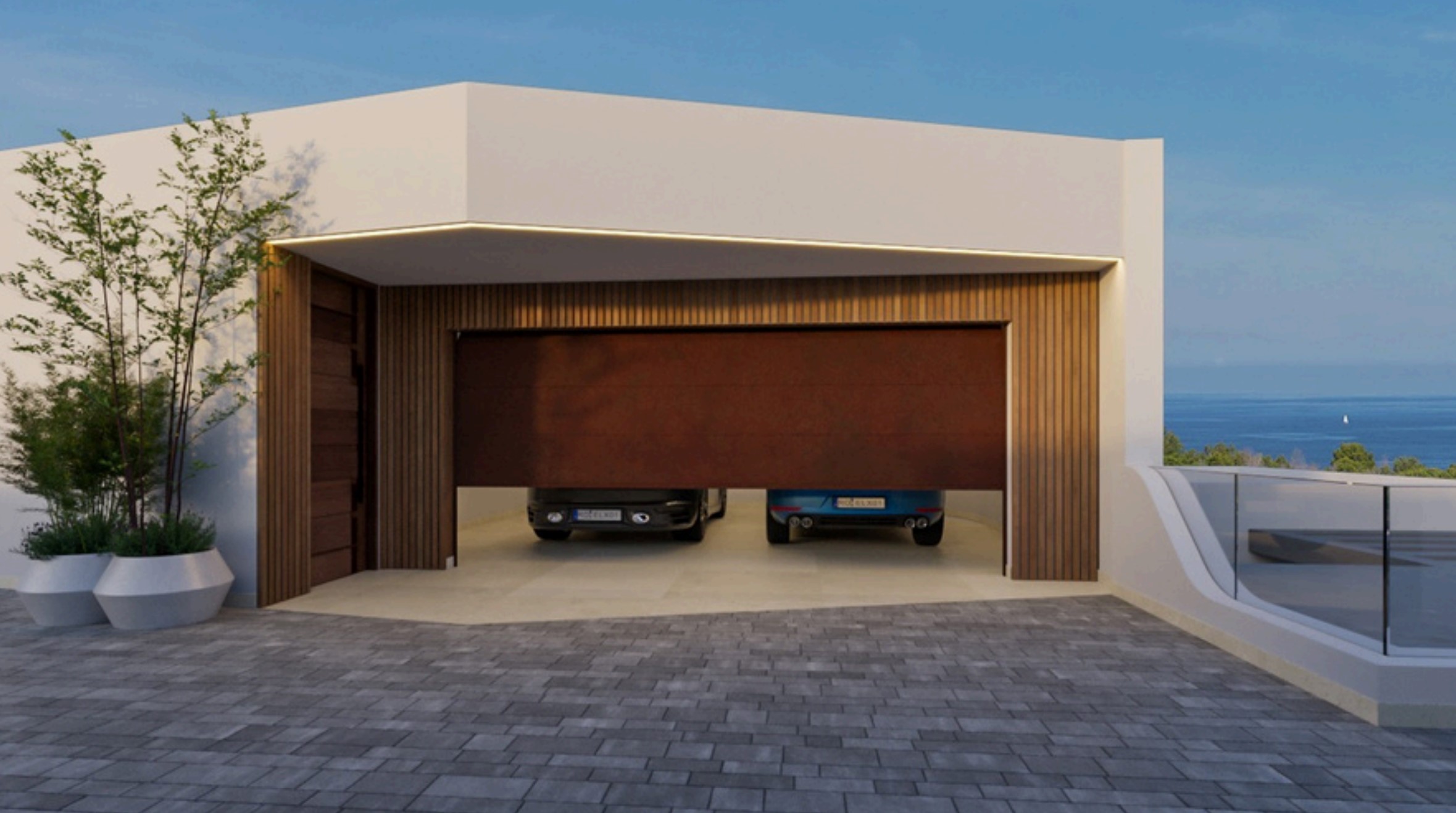Moderne luxe villa in Las Rotas, Dénia - 5 suites, binnenhuis spa, bioscoop en uitzicht op zee en de Montgó