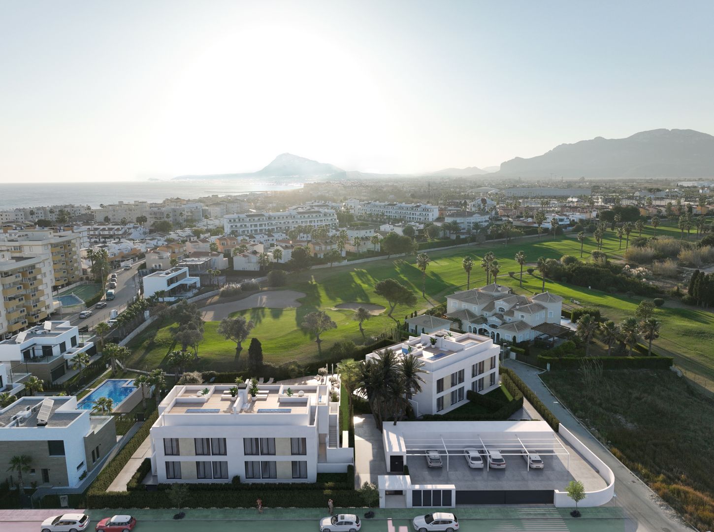 Apartamento de Obra Nueva en Primera Línea de Golf