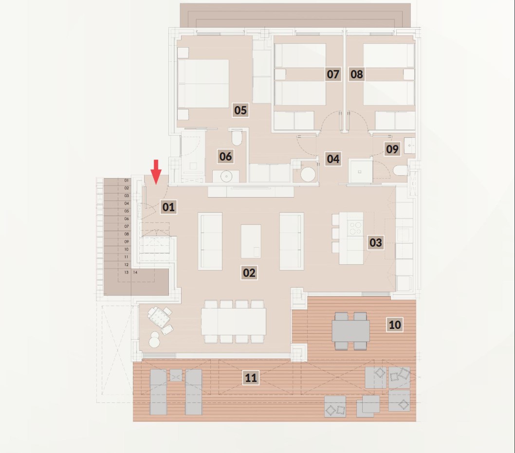 Apartamento de Obra Nueva en Primera Línea de Golf