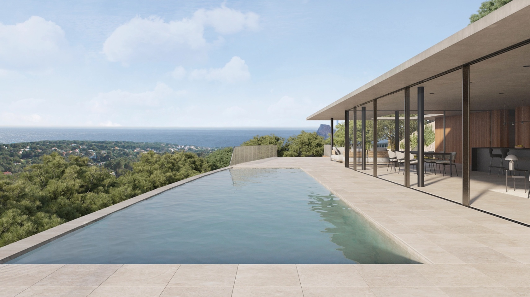 CBHN1165 - Villa de luxe contemporaine à Benissa avec vue sur la mer
