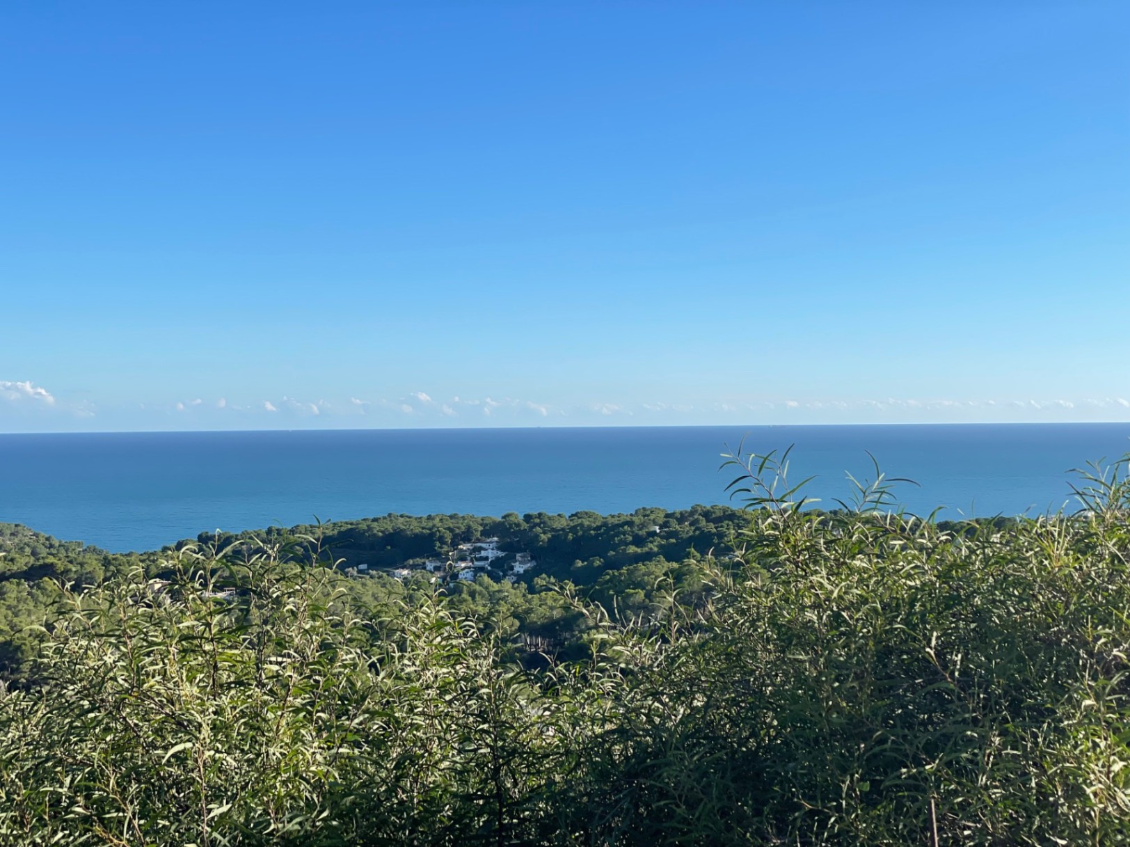 Exklusives Grundstück mit Panoramablick auf das Meer in Benisa