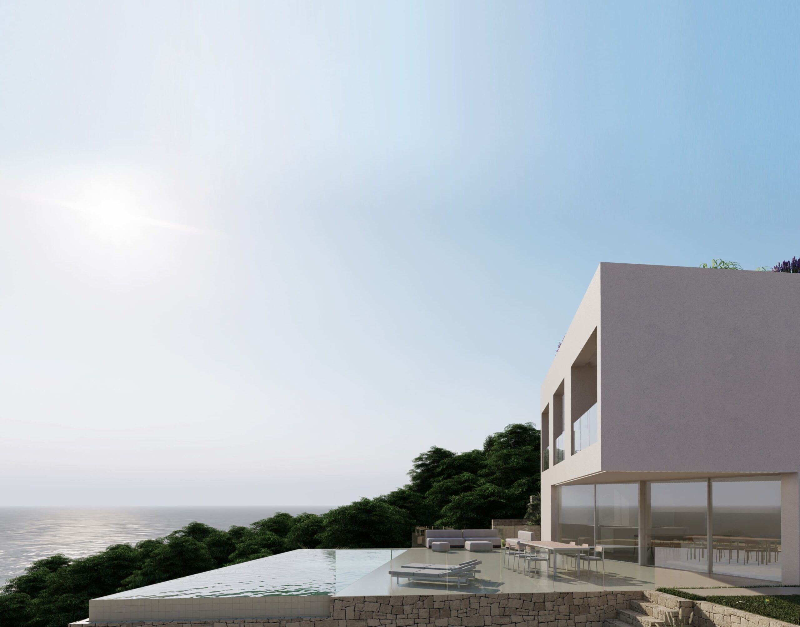 Luxe hedenda villa in Dénia met infinity zwembad