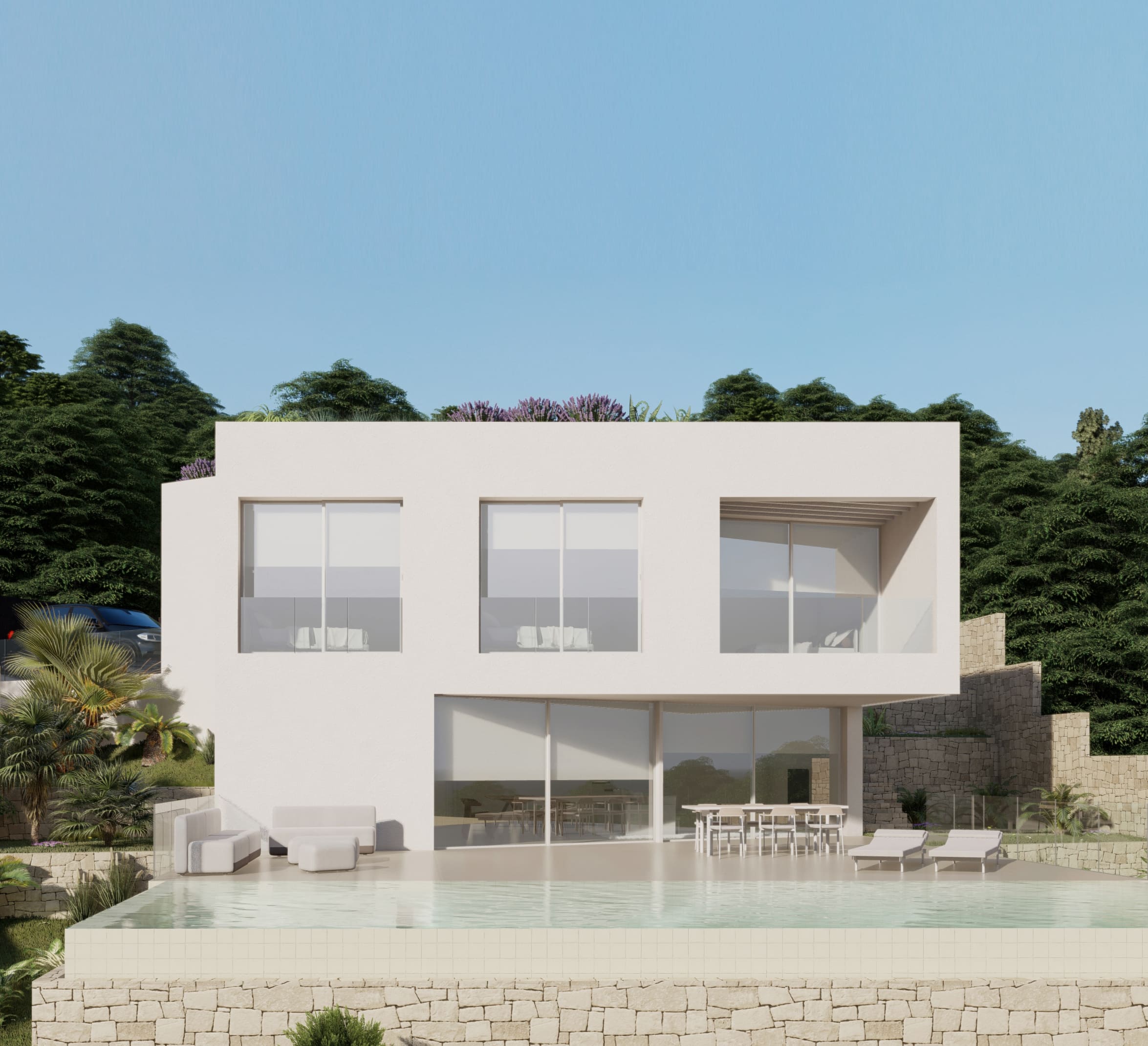 Luxe hedenda villa in Dénia met infinity zwembad