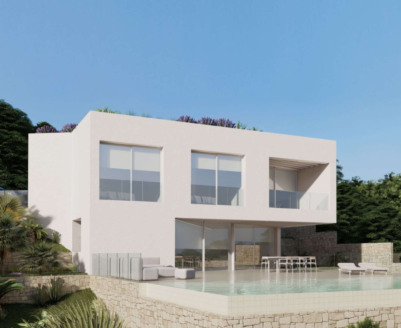 Luxe hedenda villa in Dénia met infinity zwembad