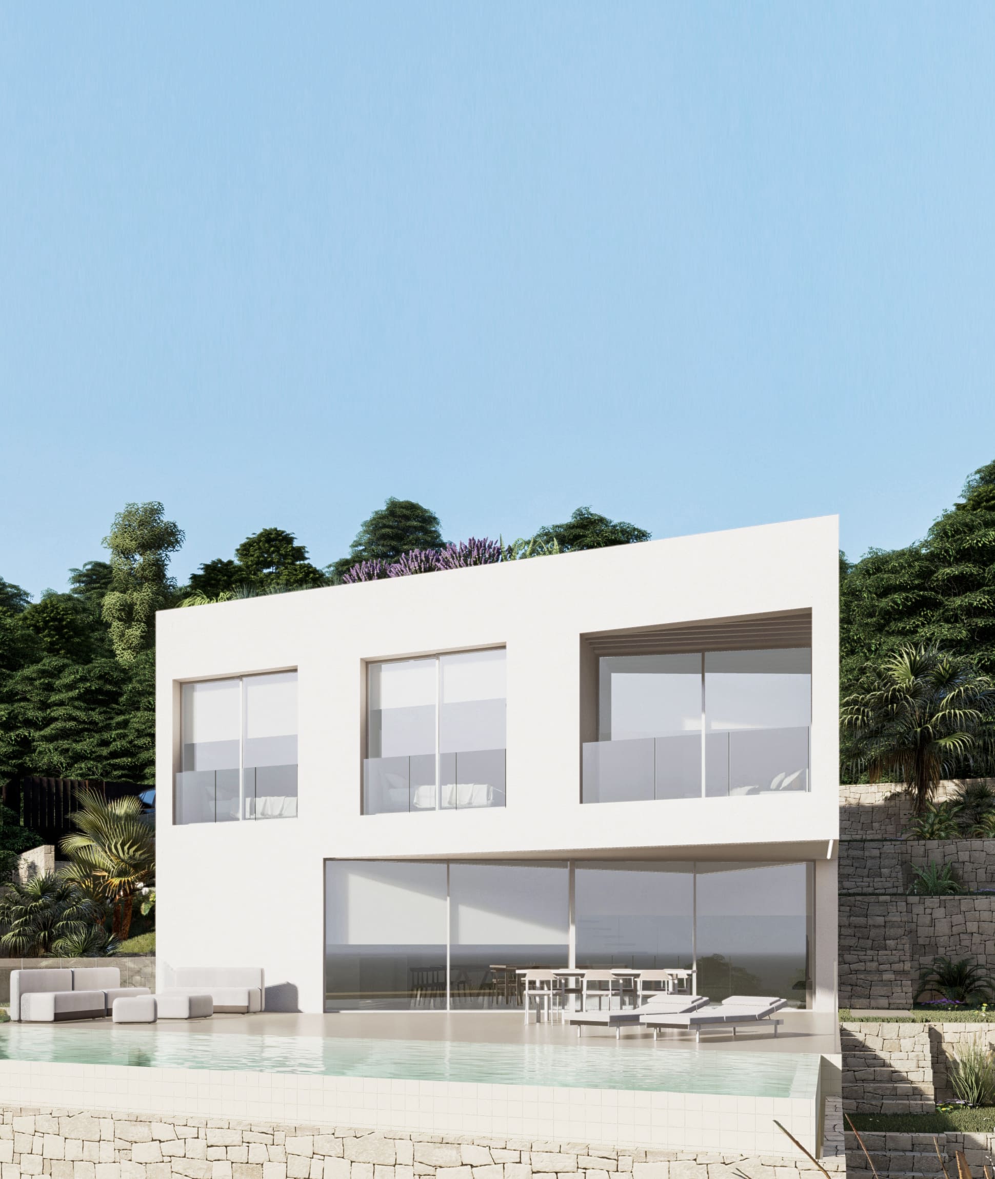 Luxe hedenda villa in Dénia met infinity zwembad
