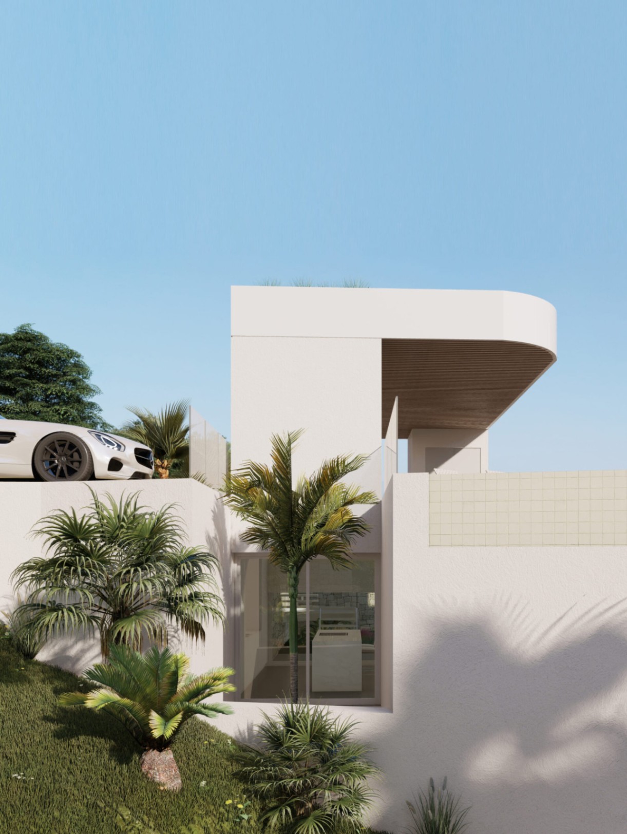 Exclusieve luxe villa in San Nicolás, Dénia met infinity zwembad