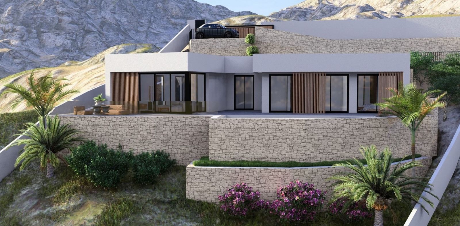 Villa neuve à Monte Solana avec piscine privée et près de Denia