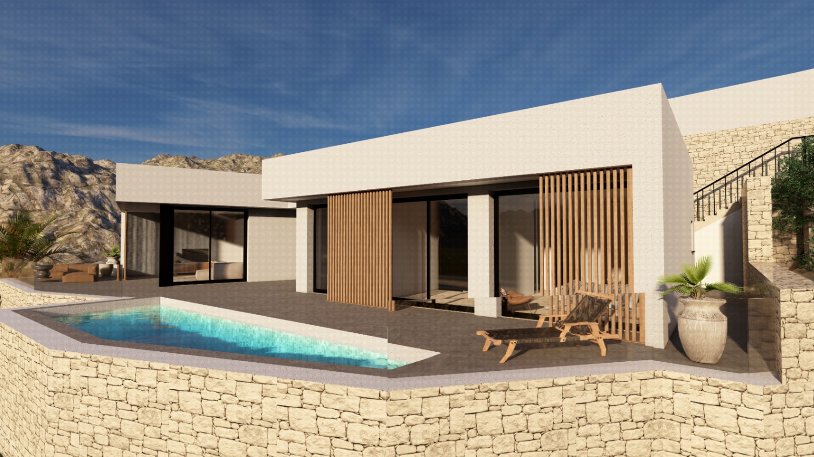 Villa neuve à Monte Solana avec piscine privée et près de Denia