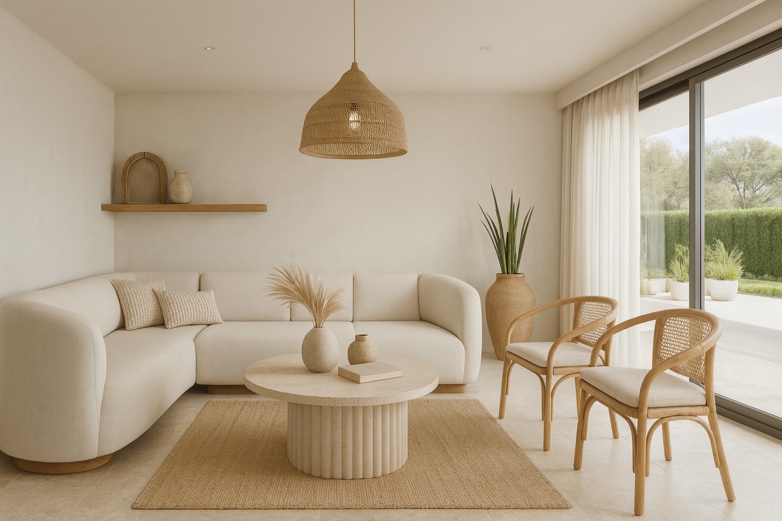 Villa with panoramic views of the sea in Denia and the mountains in Monte Solana.
