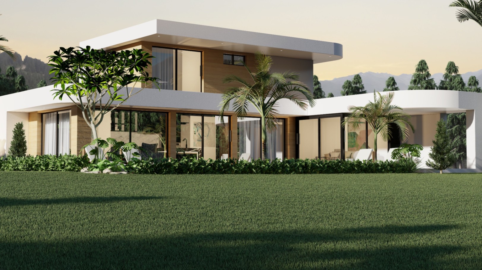 Luxury villa in Monte Solana with panoramic sea views of Denia.