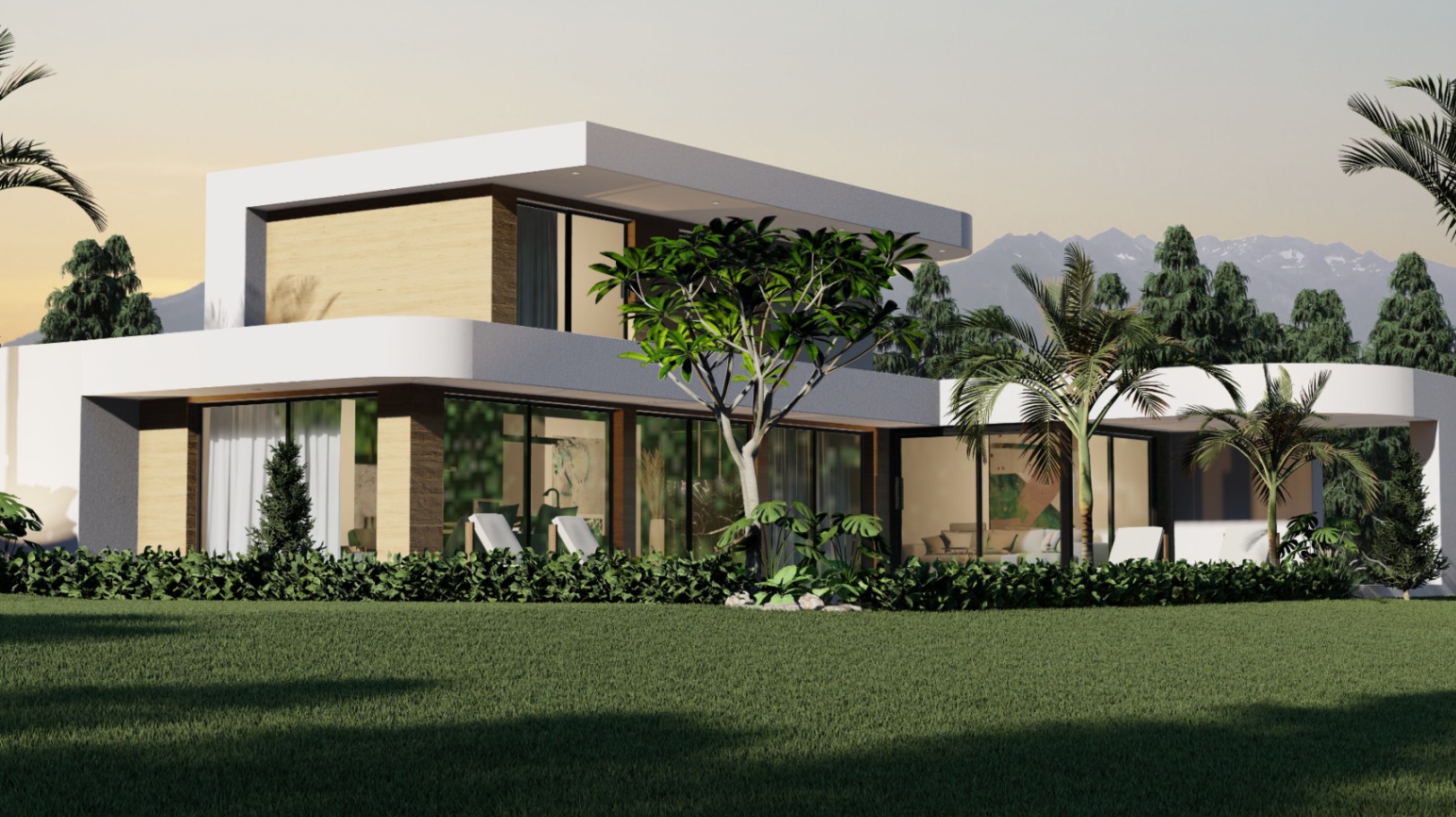 Luxury villa in Monte Solana with panoramic sea views of Denia.
