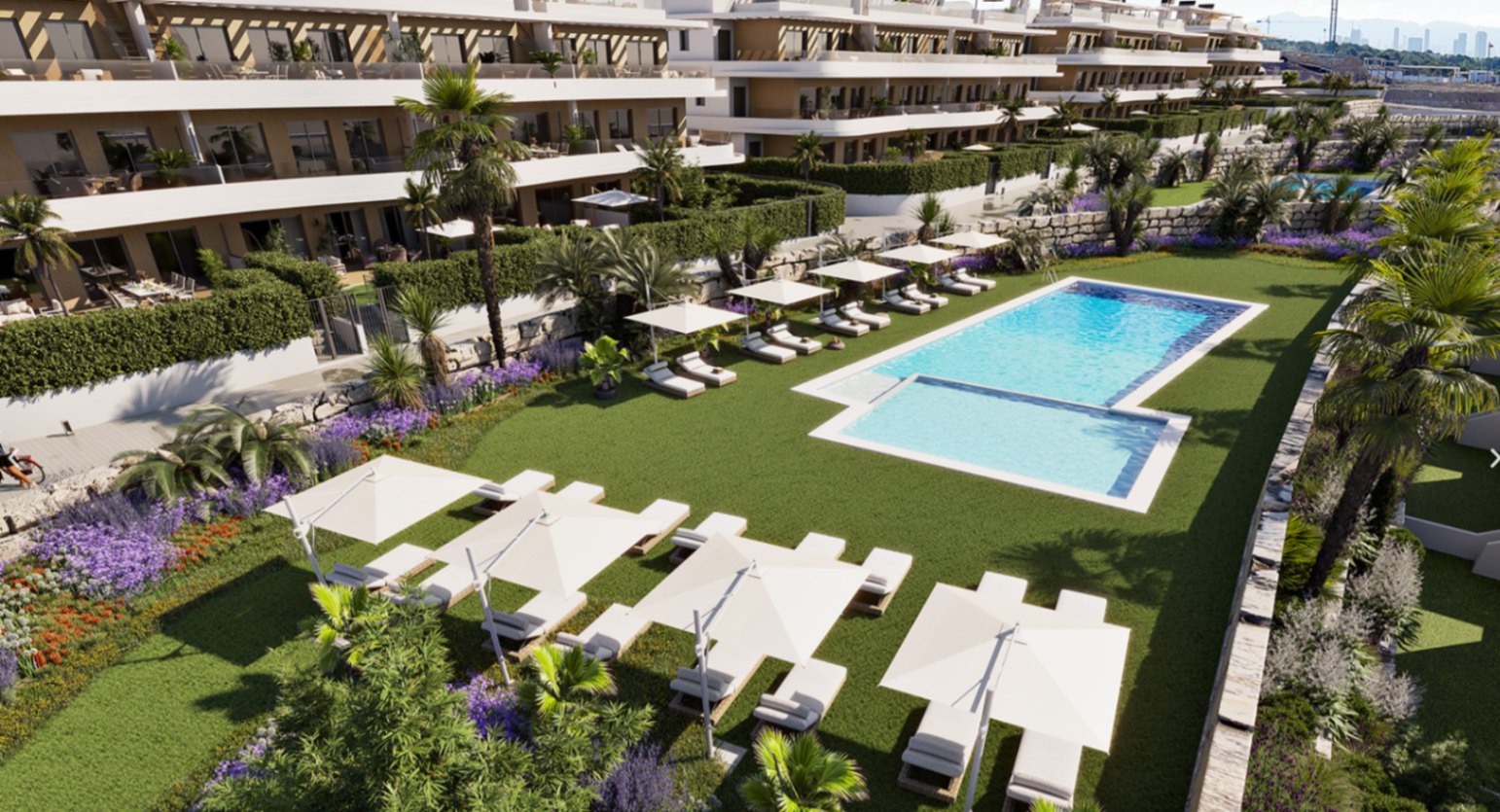 CBHN1210 - 3-bedroom penthouse with private solarium and panoramic sea views in Finestrat Benidorm