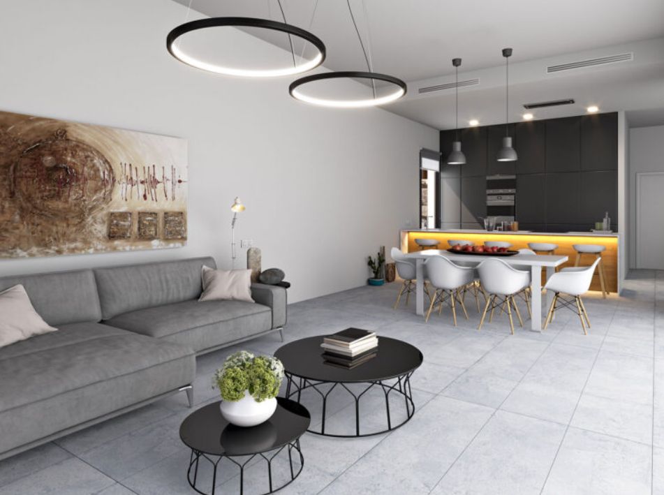 3-bedroom villa with garden and private pool and sea views in Finestrat