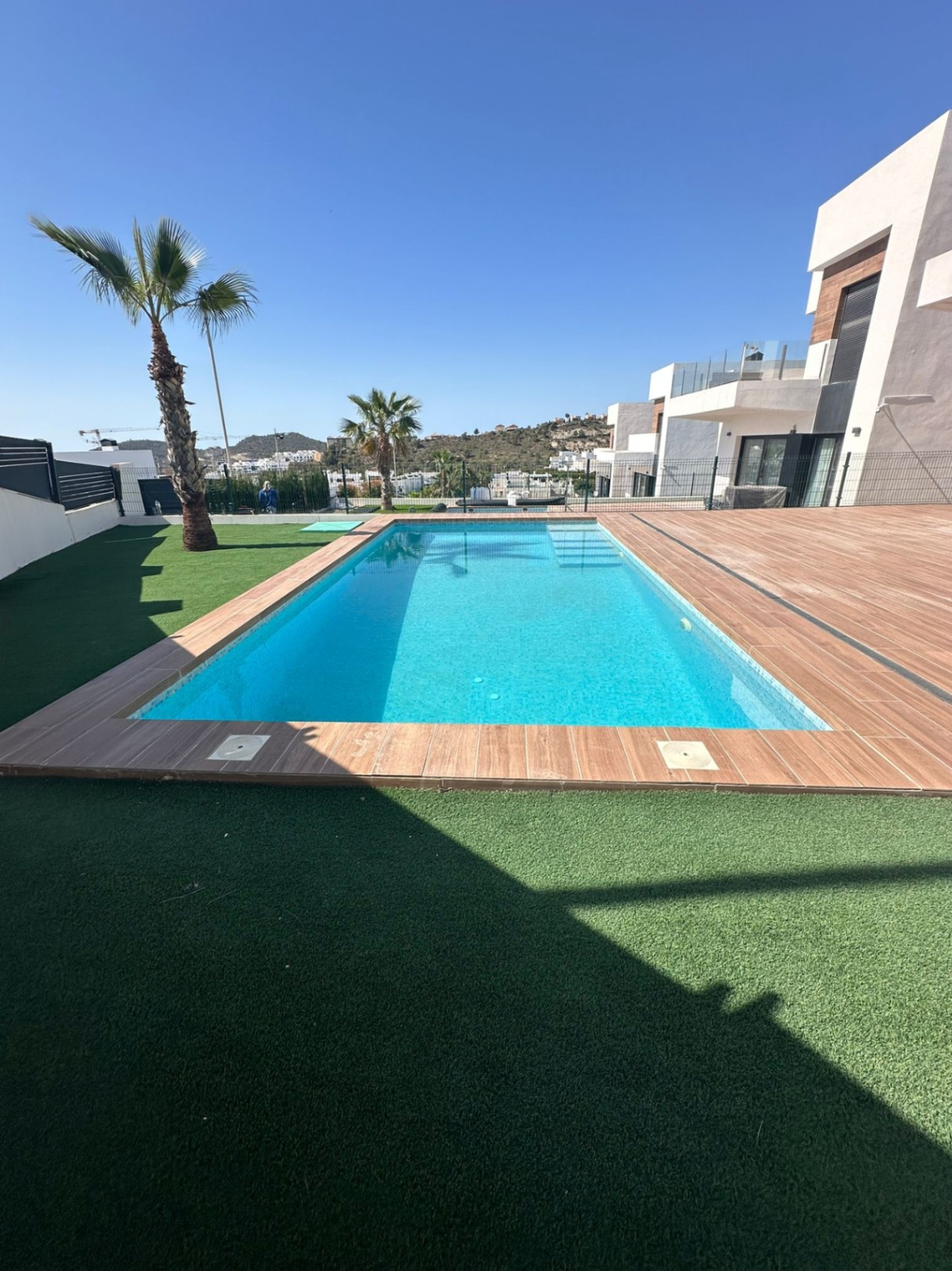Villa mit Blick auf das Mittelmeer in Benidorm