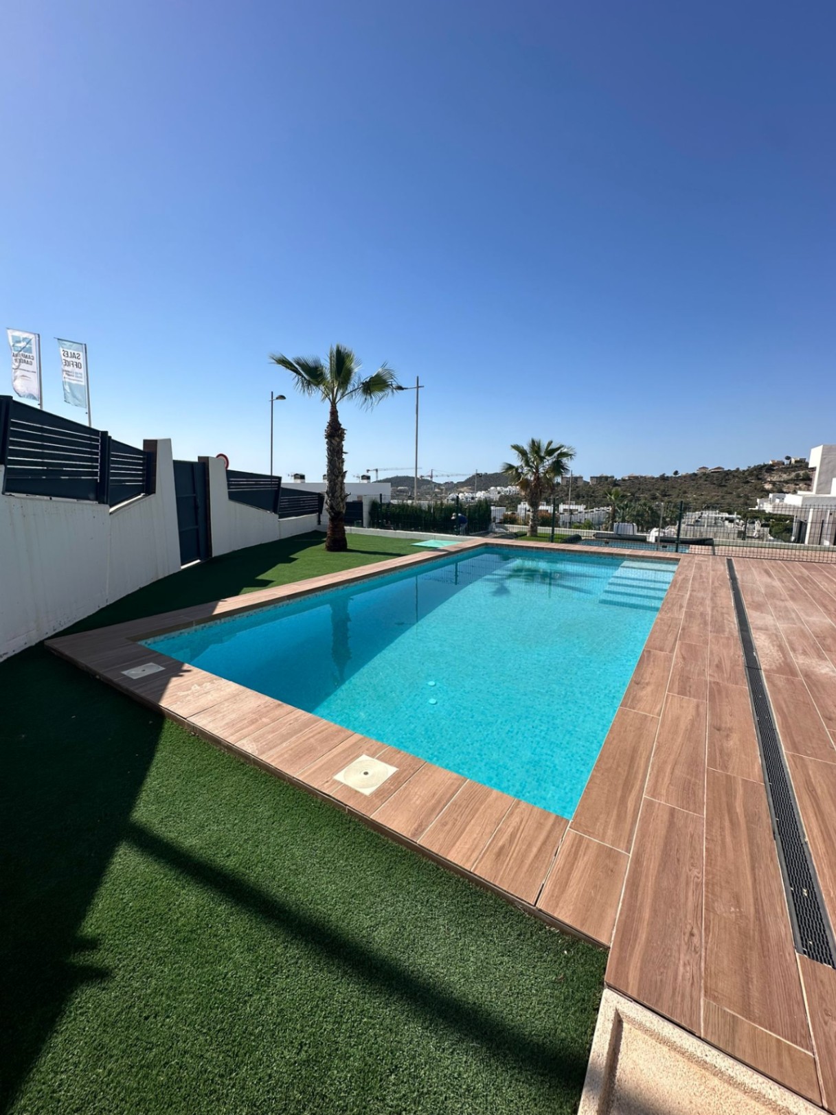 Villa mit Blick auf das Mittelmeer in Benidorm