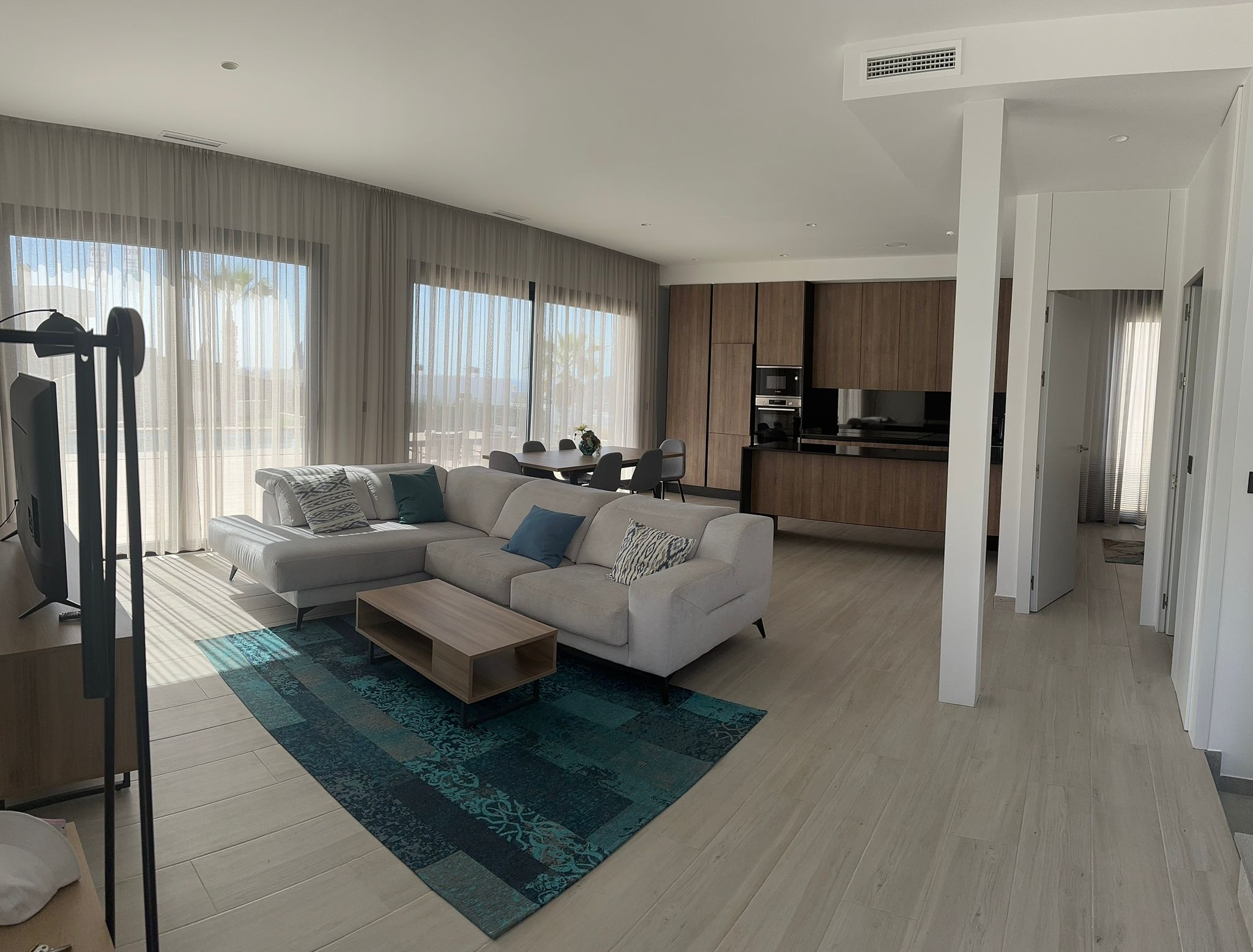 Villa mit Blick auf das Mittelmeer in Benidorm