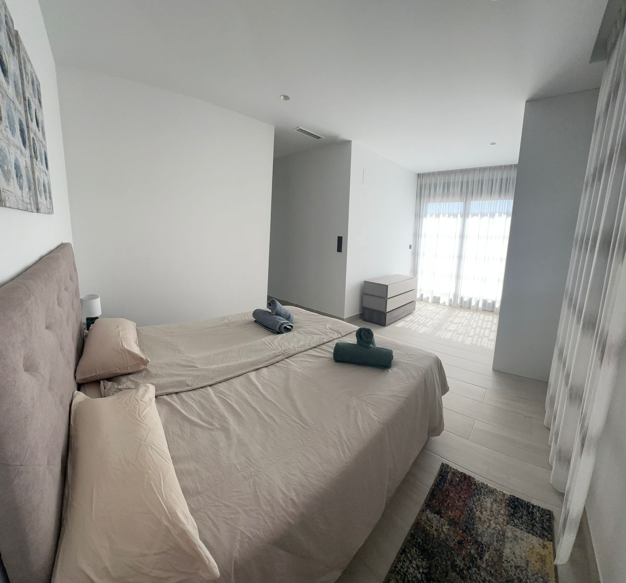 Villa mit Blick auf das Mittelmeer in Benidorm