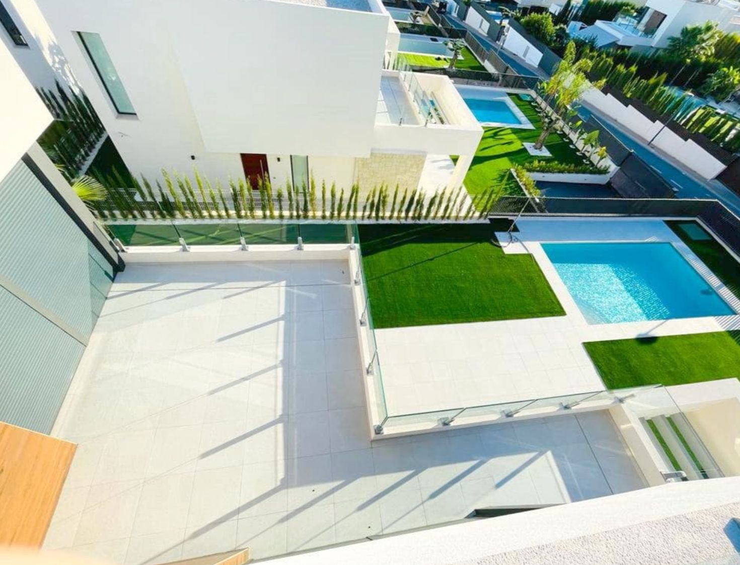 Villa moderne exclusive avec vue sur la mer à Sierra Cortina Benidorm