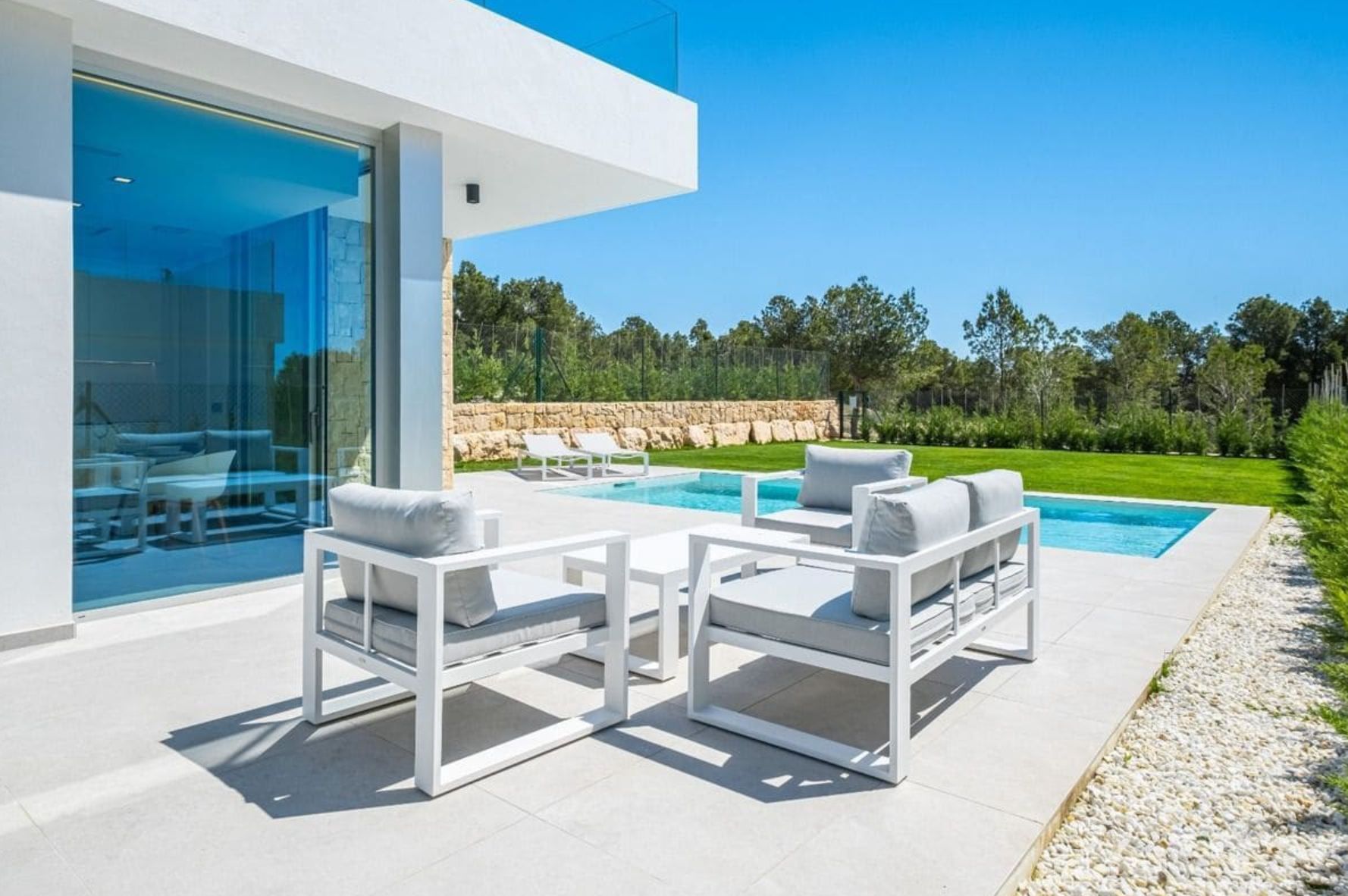Villa moderne avec vue sur la mer à Sierra Cortina Benidorm