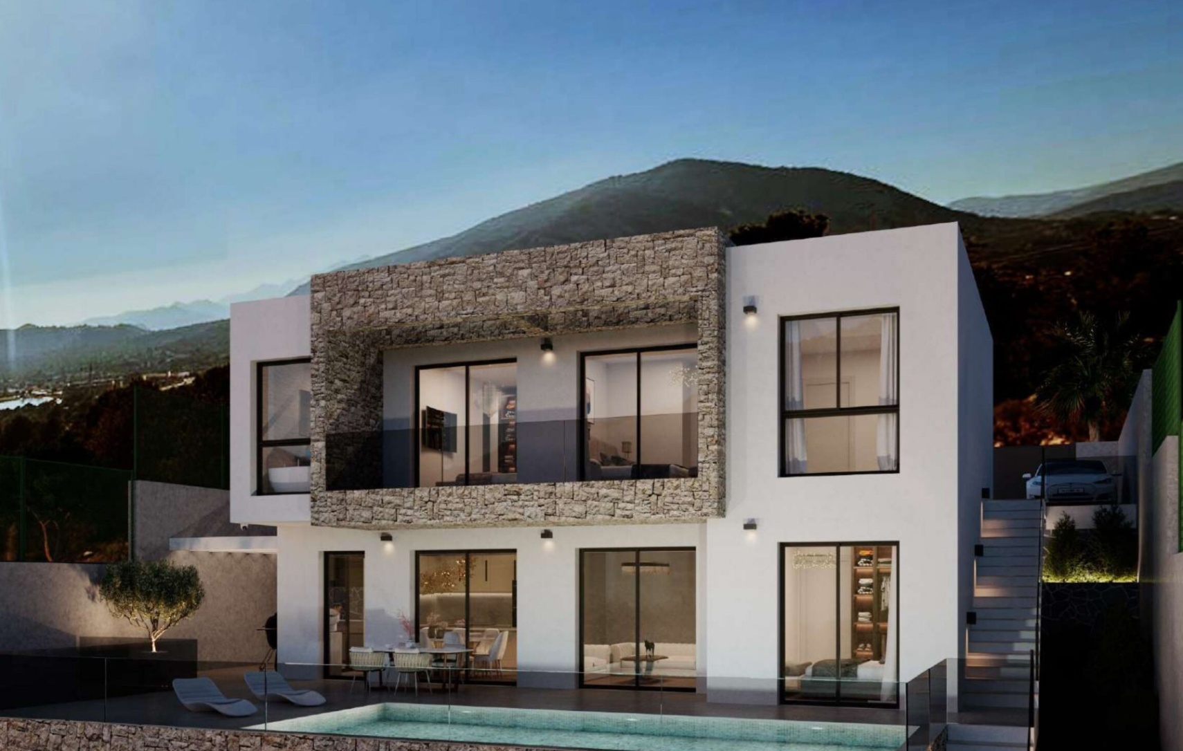 Villa till försäljning i Finestrat, Alicante