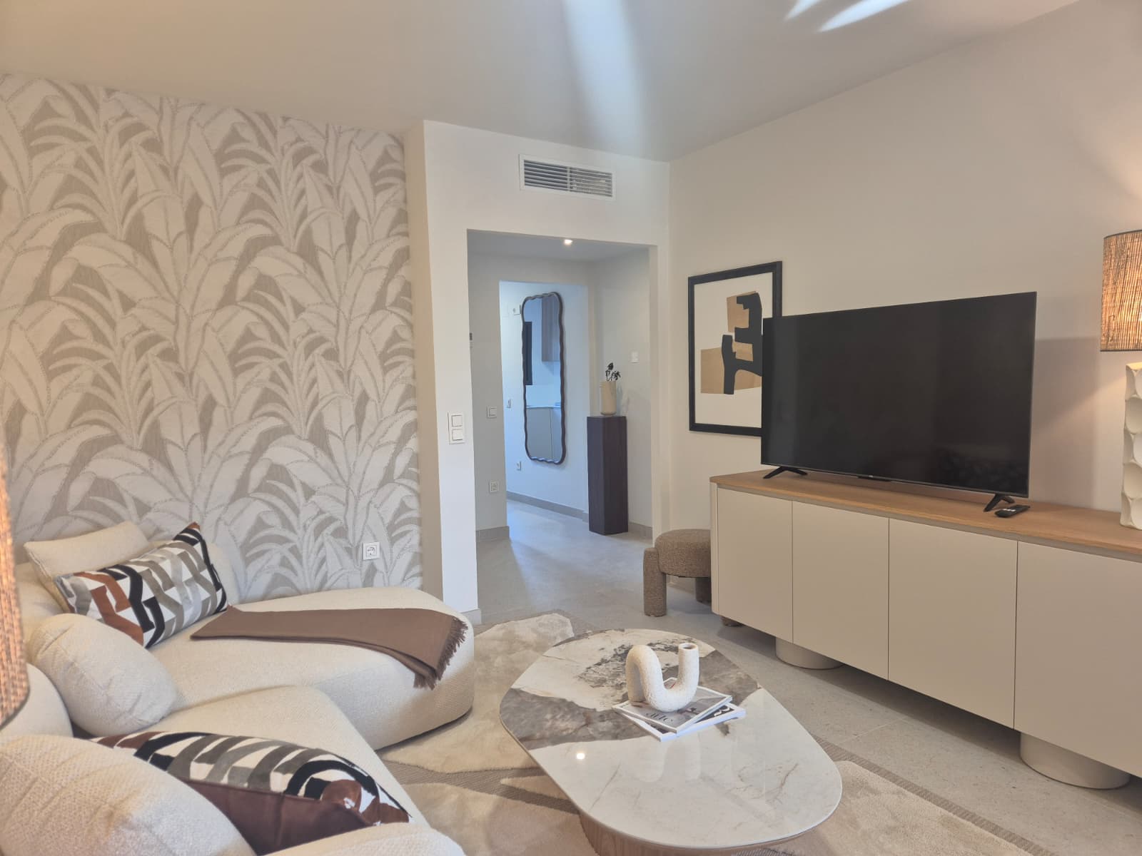 Apartamento de obra nueva de 3 dormitorios en la primera planta en Javea