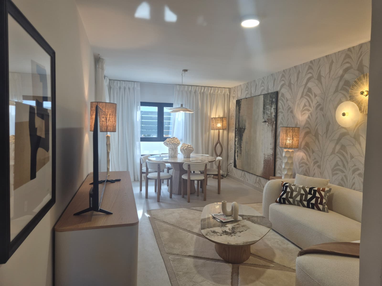 Apartamento de obra nueva de 3 dormitorios en la primera planta en Javea