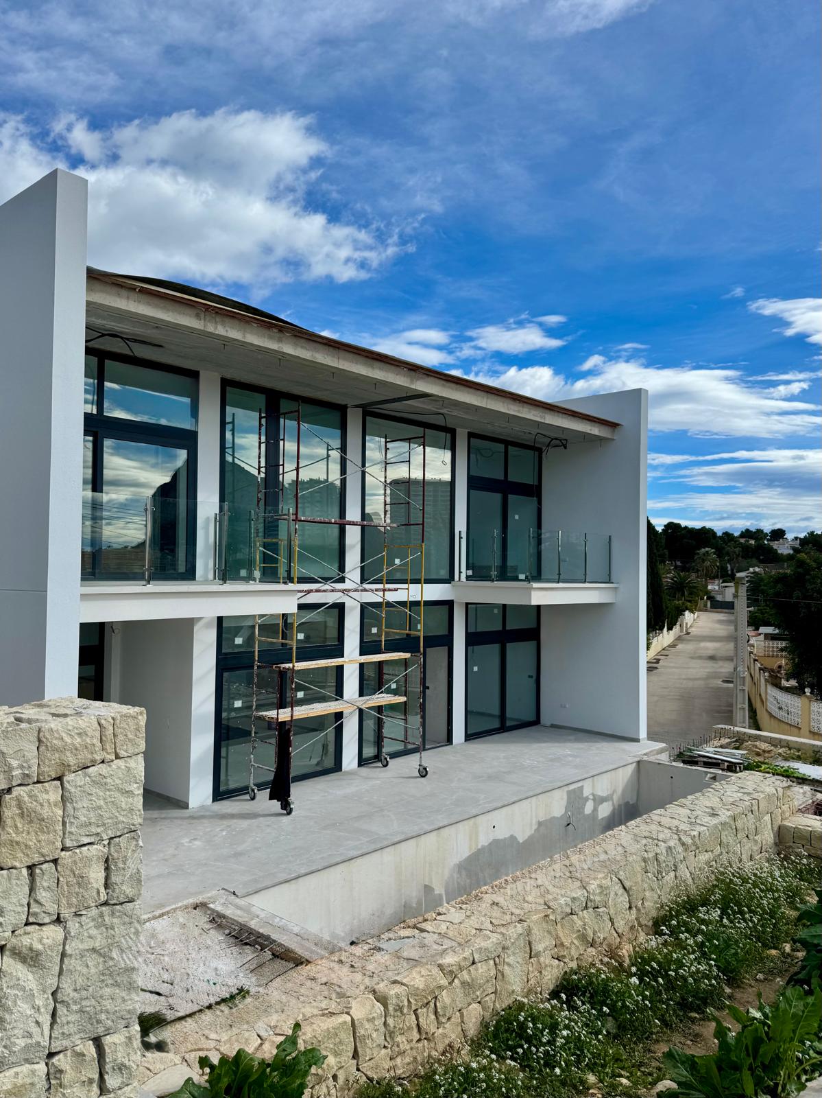 Modern Villa with Views of the Ifach Rock and Private Pool in Calpe