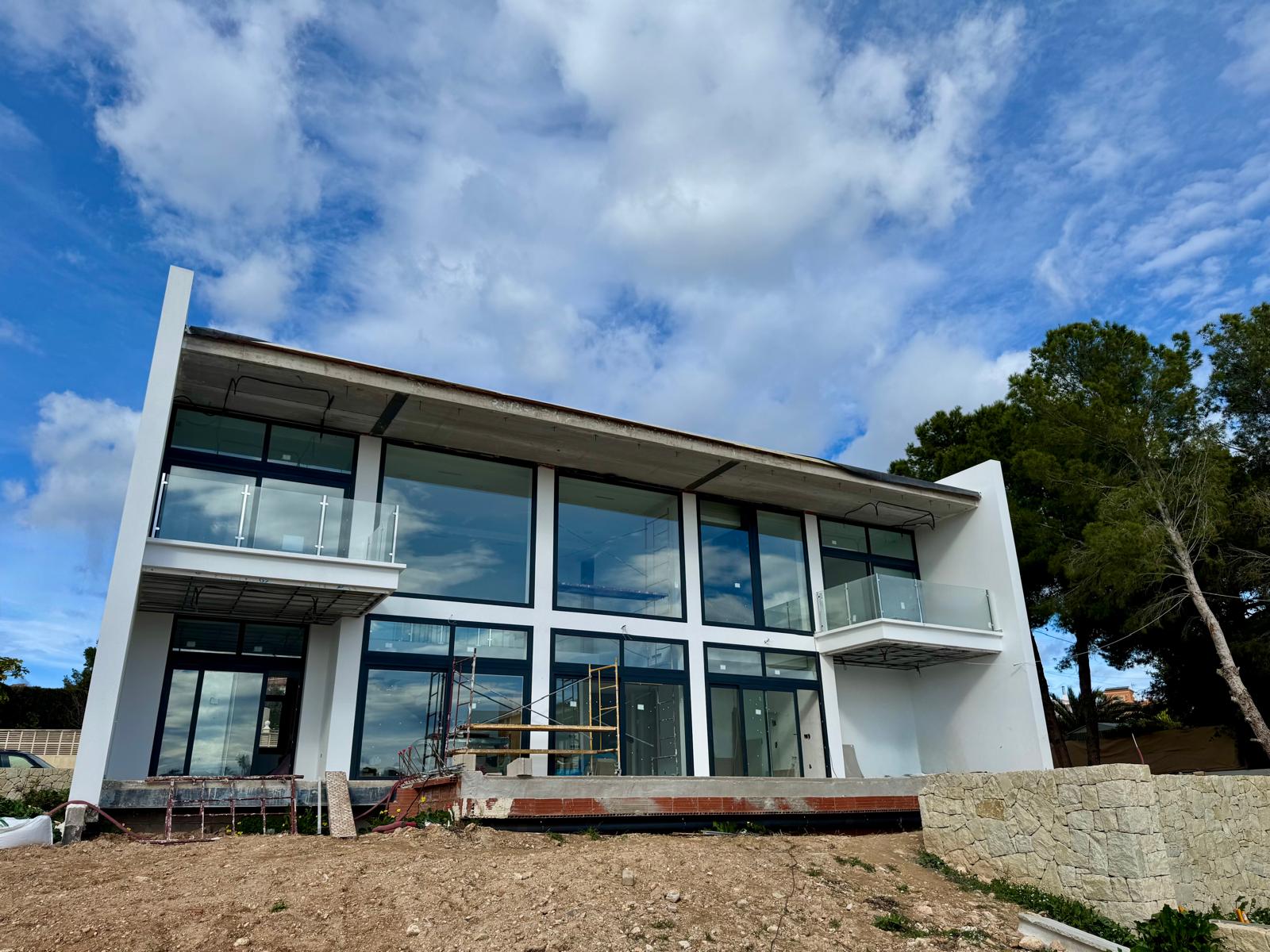 Modern Villa with Views of the Ifach Rock and Private Pool in Calpe
