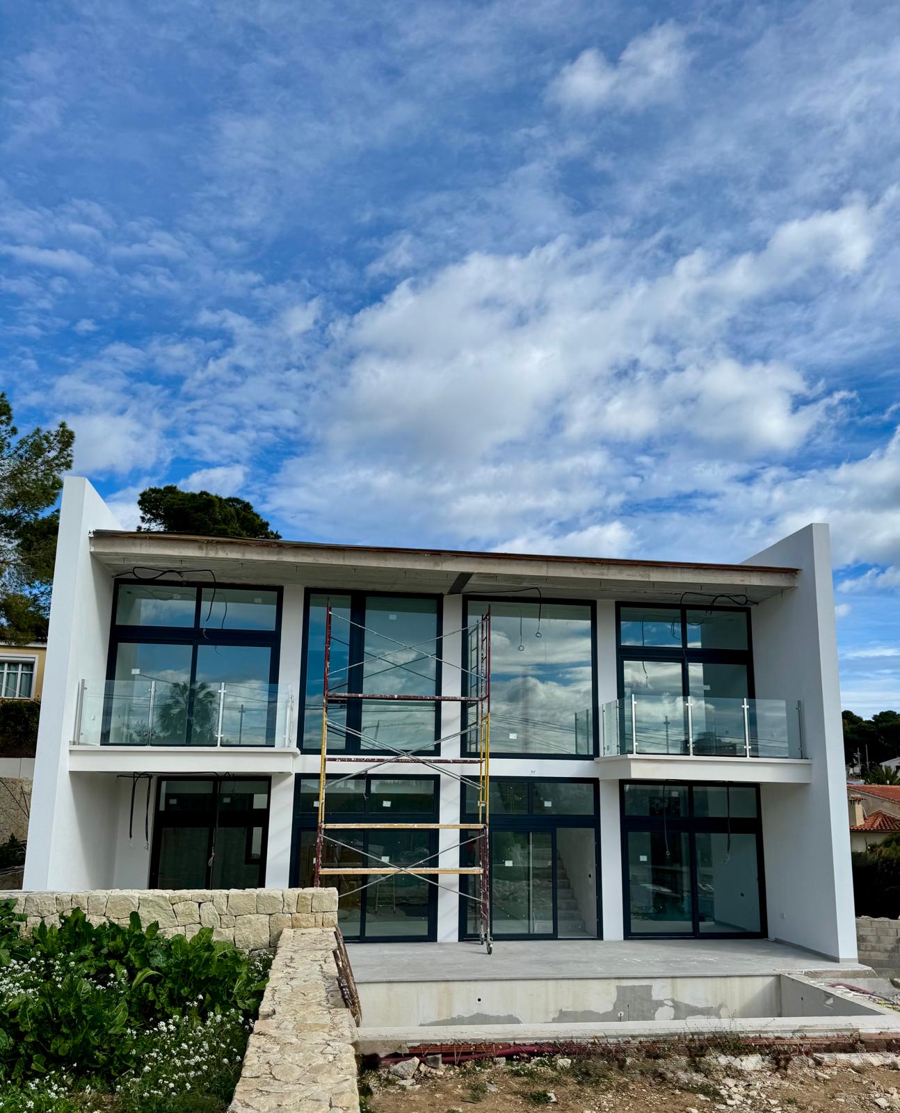 Modern Villa with Views of the Ifach Rock and Private Pool in Calpe