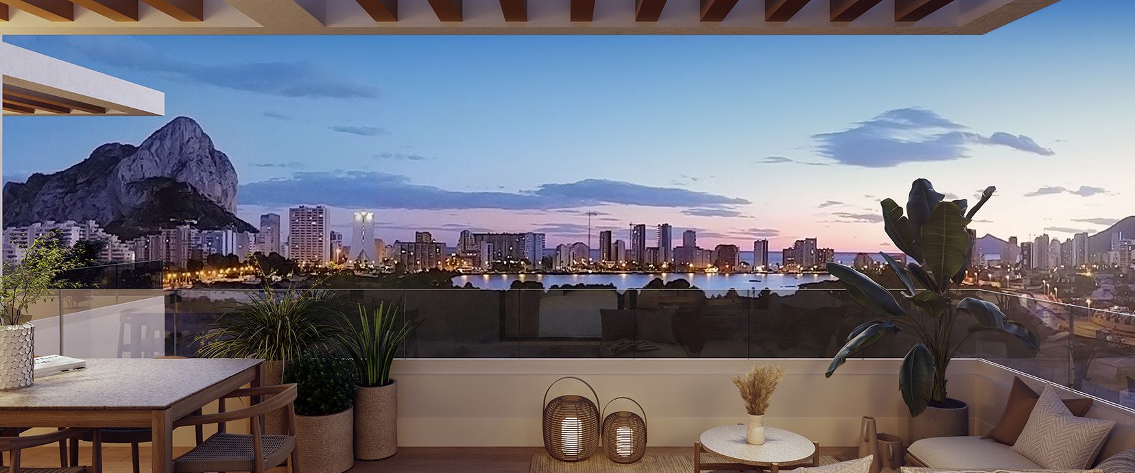 3 slaapkamer appartementen in Calpe