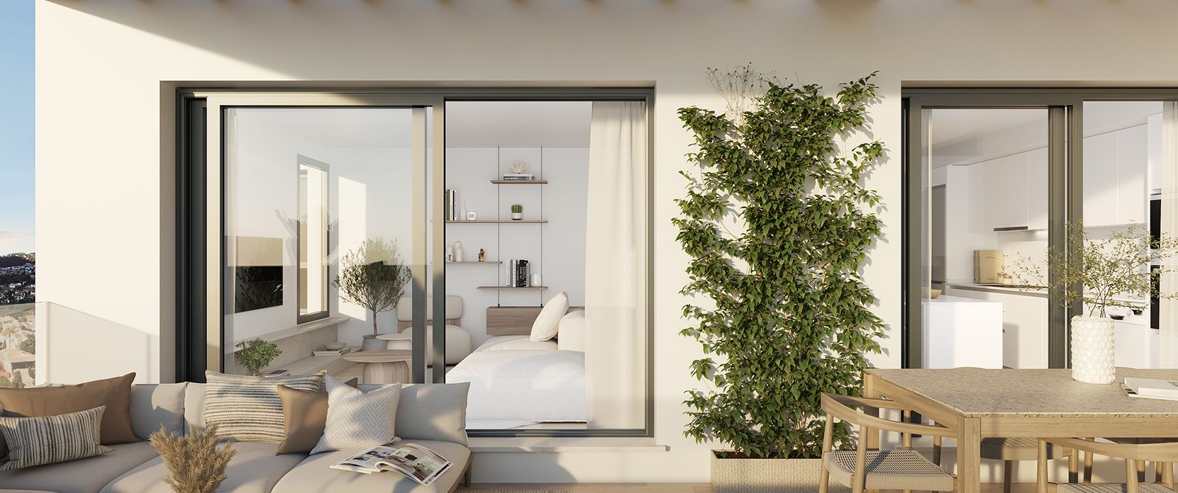 3 slaapkamer appartementen in Calpe