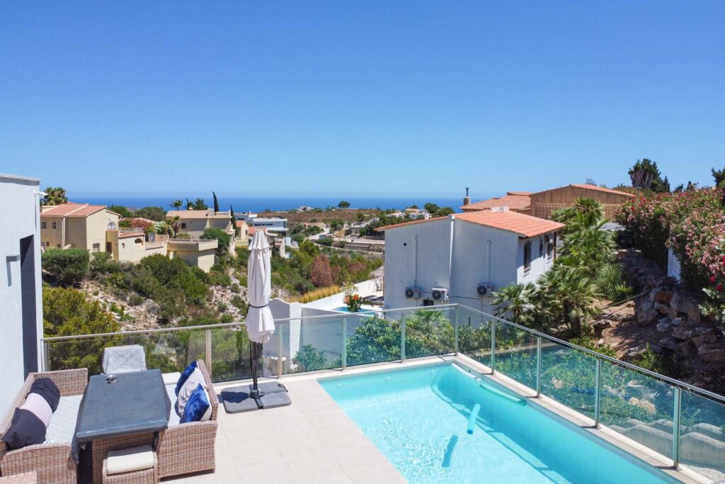 CBHN1310 - Villa contemporaine de luxe avec vue sur la mer et piscine privée à Cumbre del Sol.