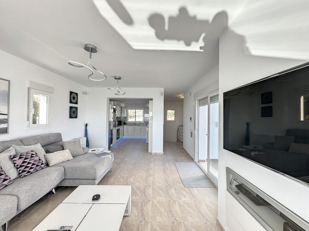 Villa de luxe avec vues panoramiques sur la Méditerranée à Moraira.