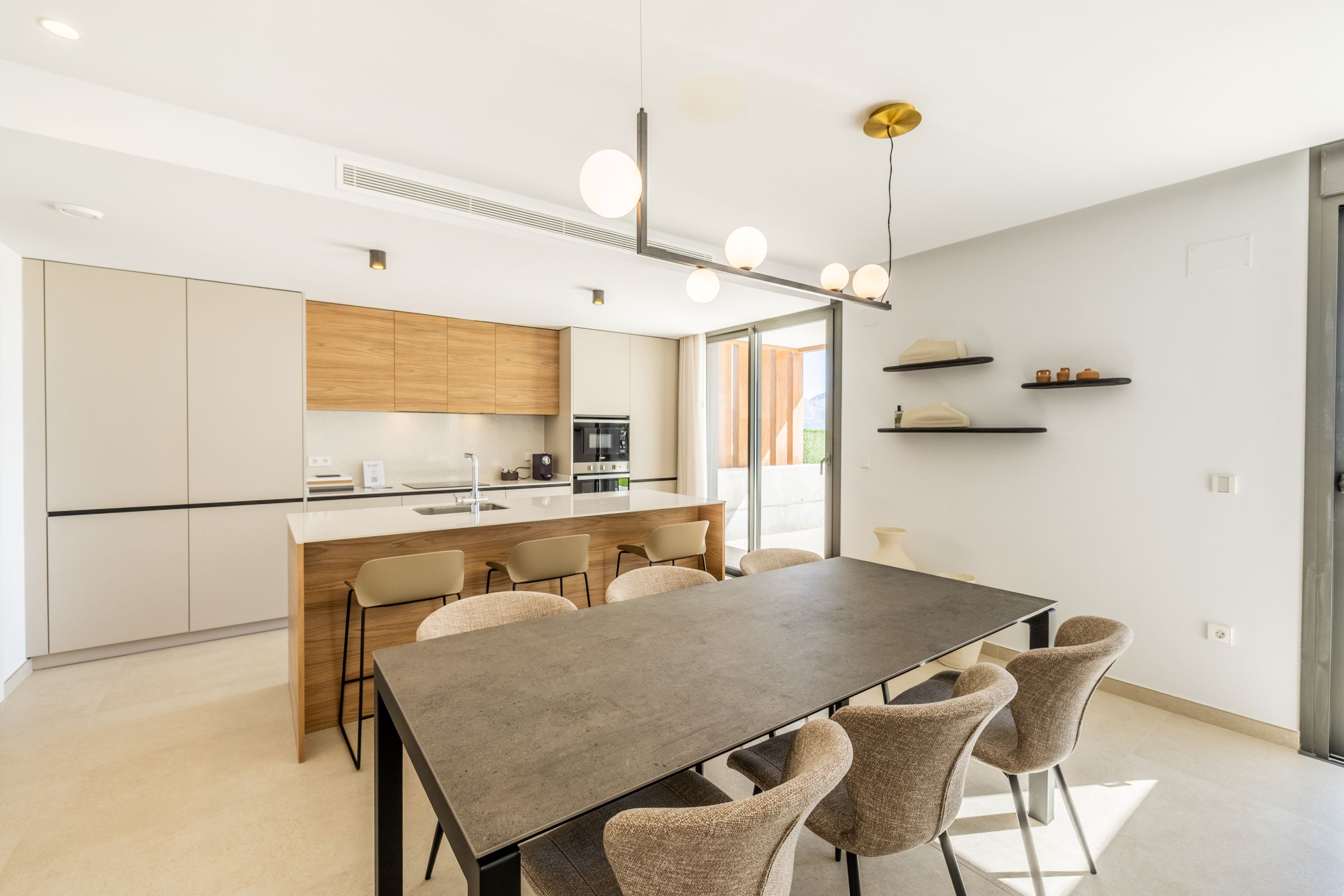 Chalet de 3 dormitorios de obra nueva en Polop