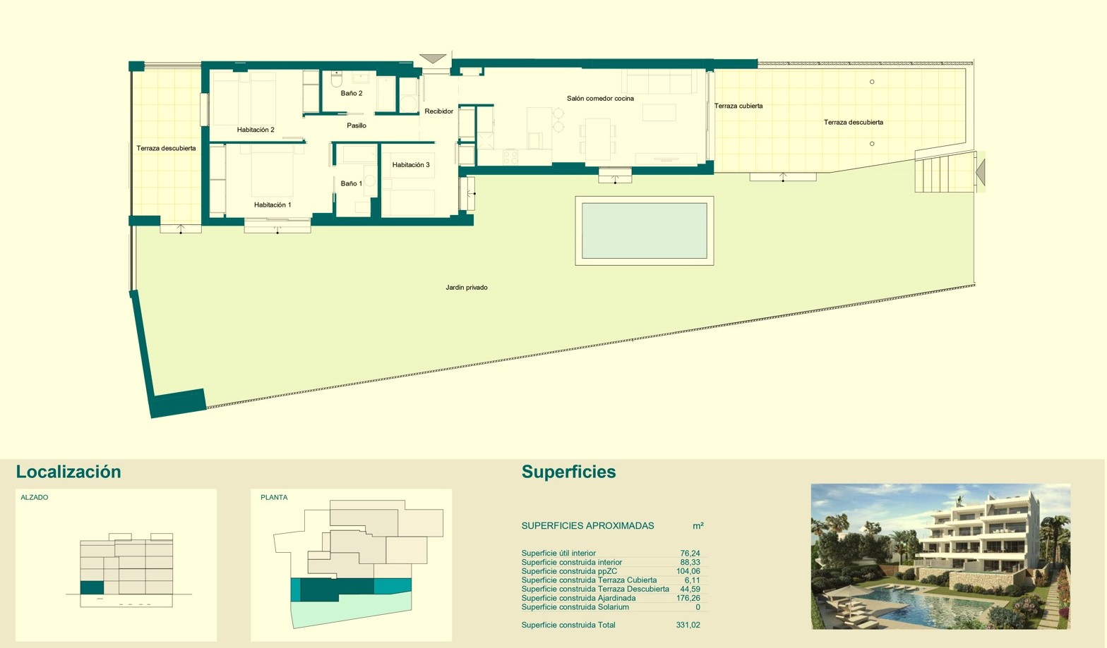 Appartement à vendre à Denia sur le front de mer