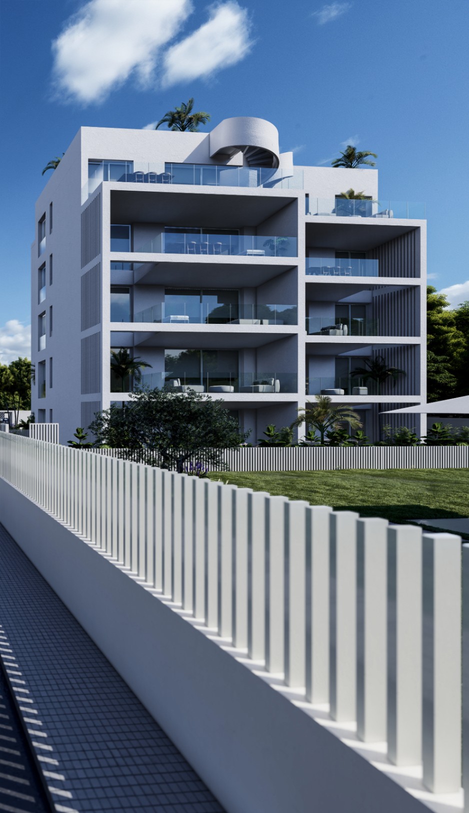 Apartments on the 2nd floor in Dénia, New Construction