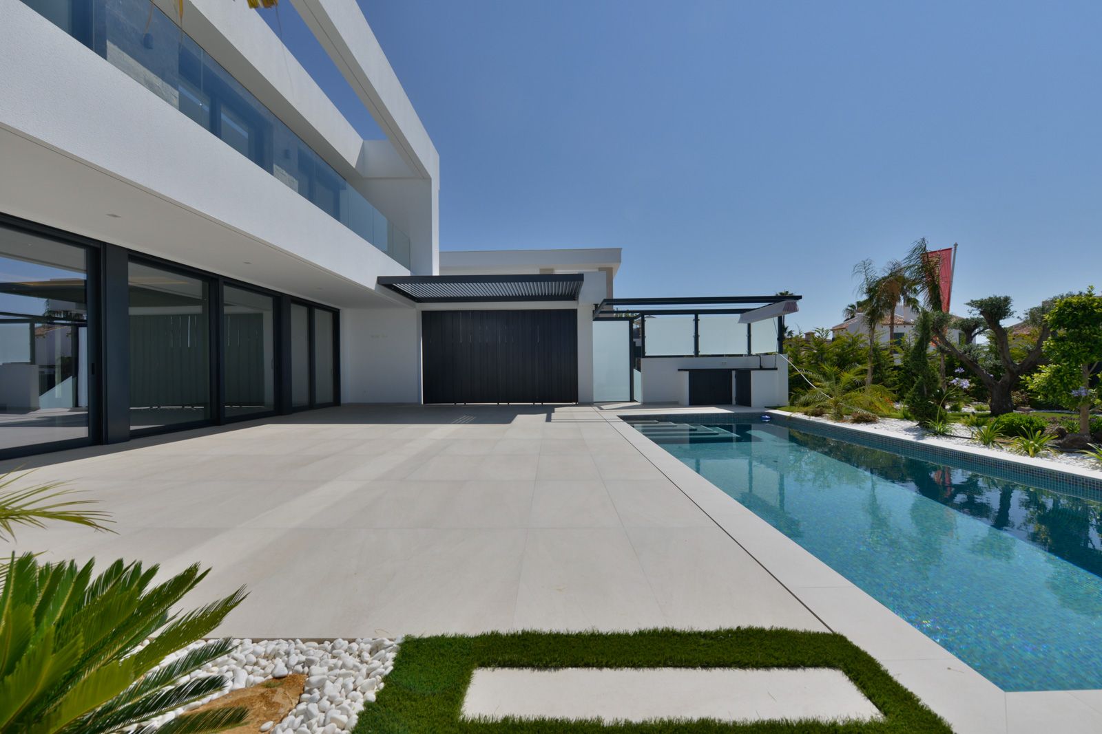 Prachtige moderne villa met uitzicht op zee in Benidorm