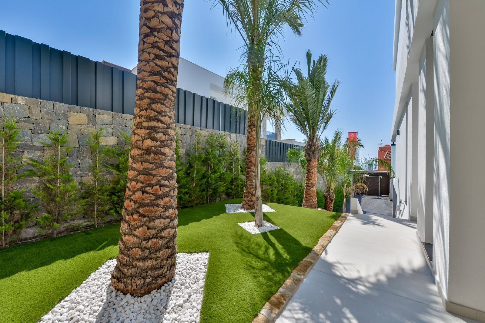 Prachtige moderne villa met uitzicht op zee in Benidorm