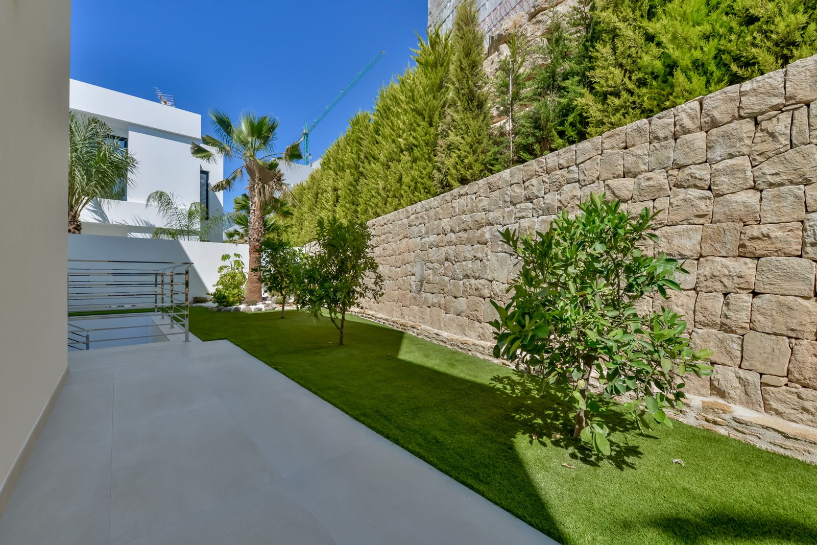 Prachtige moderne villa met uitzicht op zee in Benidorm